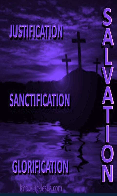 The Three Elements of Salvation (devotional) (purple)
